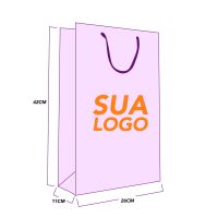 Sacola de Papel 26x42x11 V LxAxP
